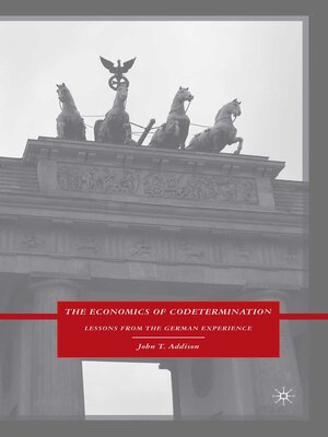 cover image of The Economics of Codetermination